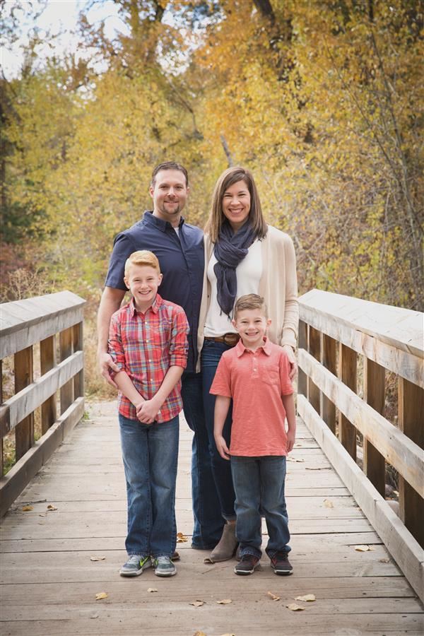 Stacy Holden and family